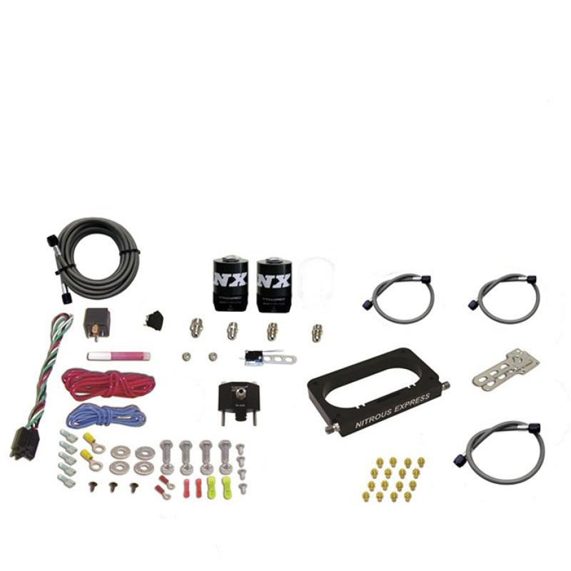 Nitrous Express 96-04 Ford Mustang Cobra/Mach 1 4 Valve Nitrous Kit (50-300HP) w/o Bottle 20950-00 Main Image