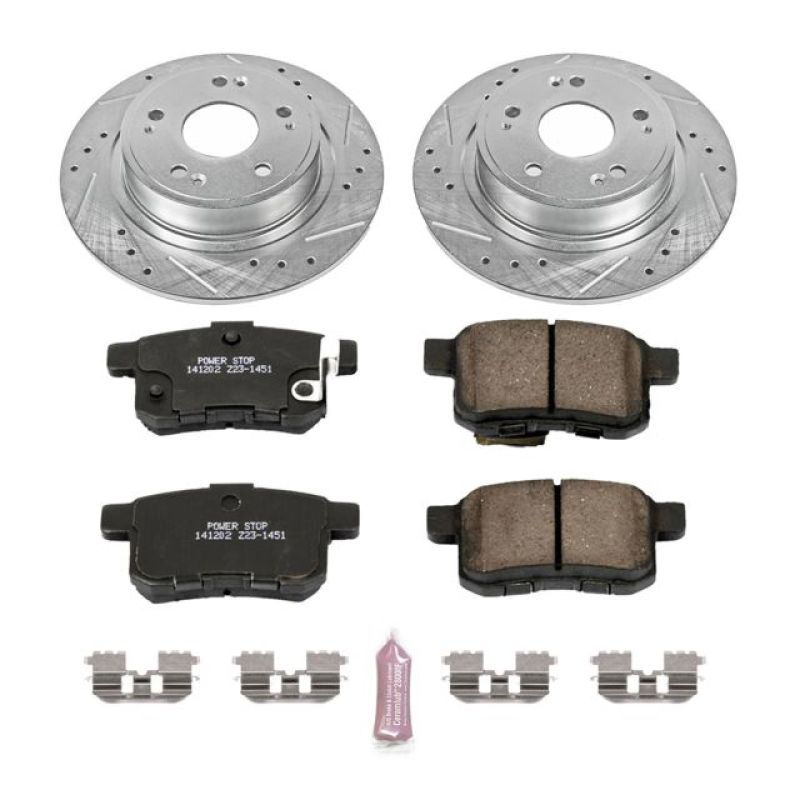 PowerStop PSB Z23 Evolution Kit Brakes, Rotors & Pads Brake Kits - Performance D&S main image