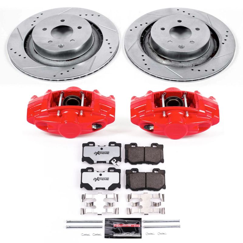 PowerStop PSB Z26 Street Kit w/Cals Brakes, Rotors & Pads Brake Kits - Performance D&S main image