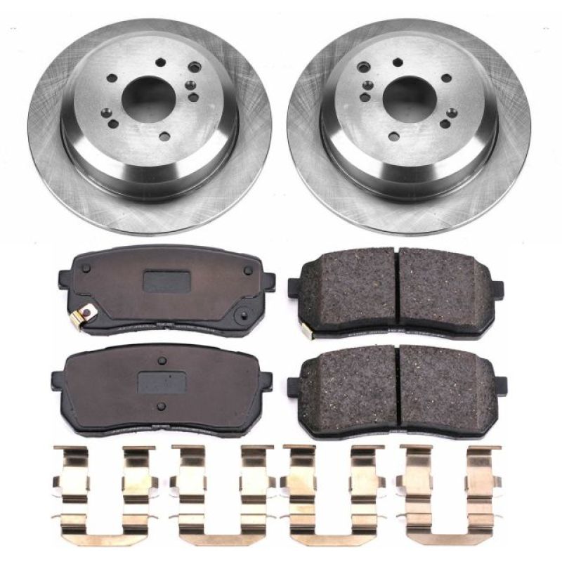 PowerStop PSB Autospecialty Kit Brakes, Rotors & Pads Brake Kits - OE main image