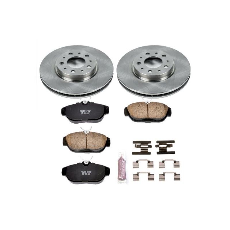 PowerStop PSB Autospecialty Kit Brakes, Rotors & Pads Brake Kits - OE main image