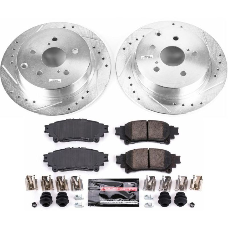 PowerStop PSB Z23 Evolution Kit Brakes, Rotors & Pads Brake Kits - Performance D&S main image