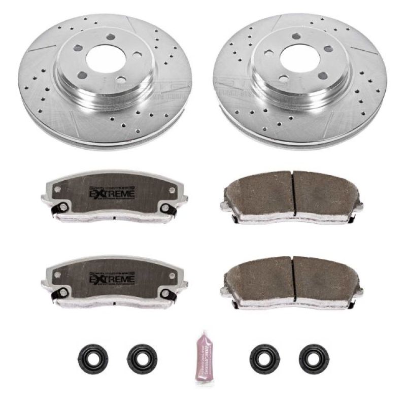 PowerStop PSB Z26 Street Warrior Kit Brakes, Rotors & Pads Brake Kits - Performance D&S main image