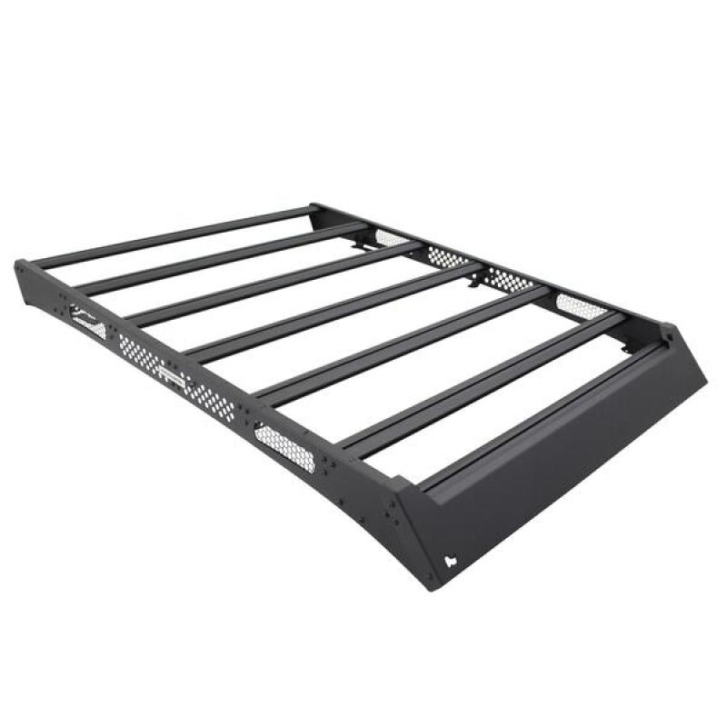 Go Rhino 16-21 Toyota Tacoma Ceros Low Profile Roof Rack Textured Black 5933000T