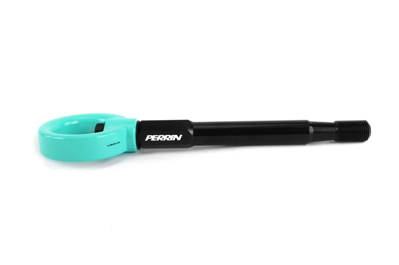 Perrin 2014+ Subaru Forester Tow Hook Kit (Front) - Hyper Teal PSP-BDY-237TE