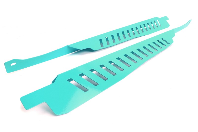 Perrin 08-14 Subaru WRX/STI Fender Shroud Set - Hyper Teal PSP-ENG-549TE