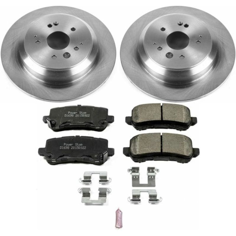 PowerStop PSB Autospecialty Kit Brakes, Rotors & Pads Brake Kits - OE main image