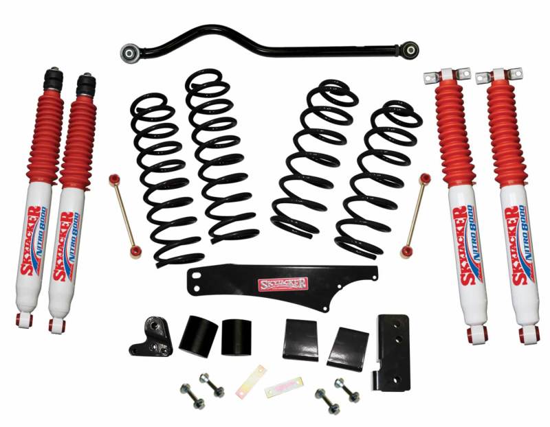 Skyjacker 2007-2017 Jeep Wrangler (JK) Suspension Lift Kit w/ Shock JK350BPNSR Main Image