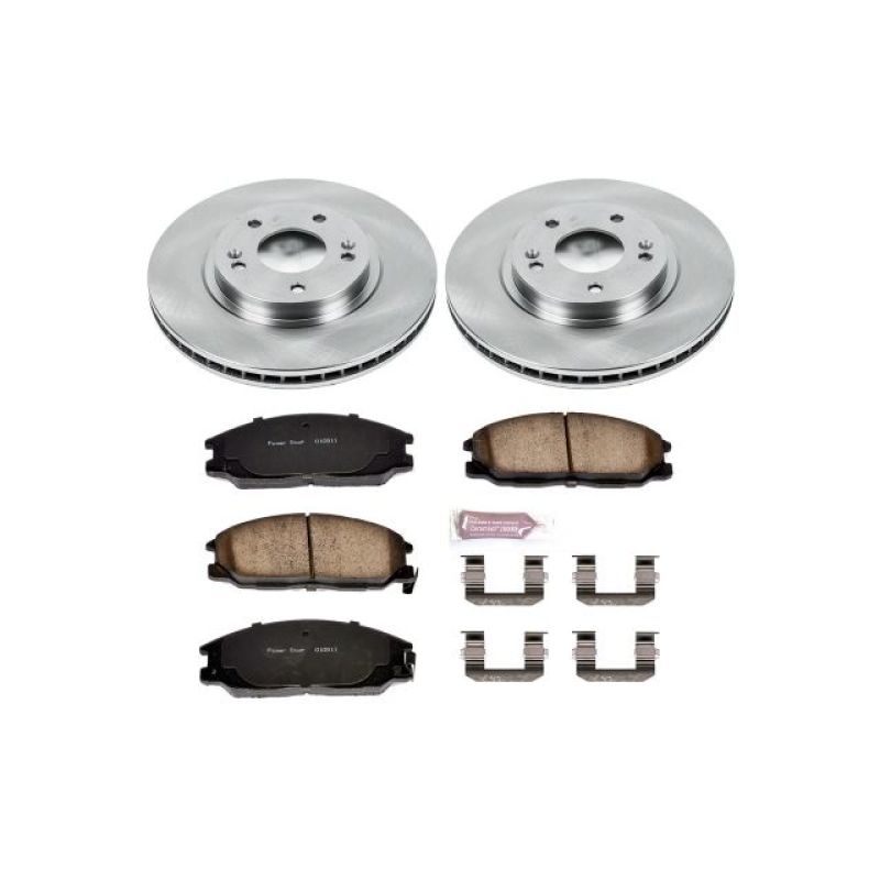 PowerStop PSB Autospecialty Kit Brakes, Rotors & Pads Brake Kits - OE main image