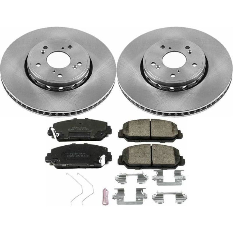 PowerStop PSB Autospecialty Kit Brakes, Rotors & Pads Brake Kits - OE main image