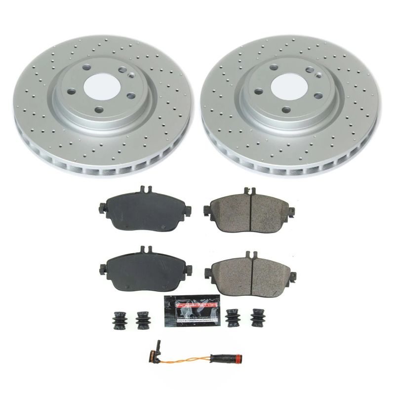 PowerStop PSB Z17 Evolution Coated Kit Brakes, Rotors & Pads Brake Kits - Performance Blank main image