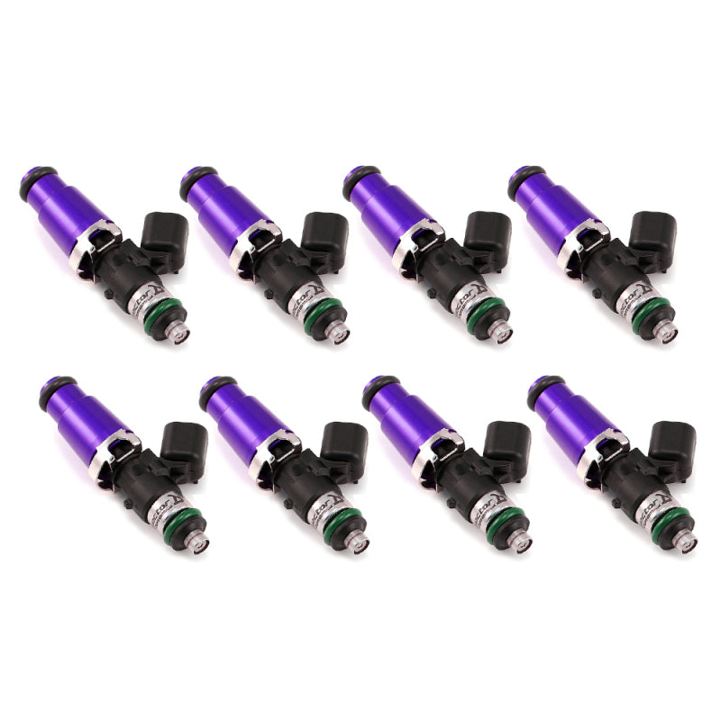 Injector Dynamics 2600-XDS Injectors - 60mm Length - 14mm Top - 14mm Lower O-Ring (Set of 8) 2600.60.14.14.8