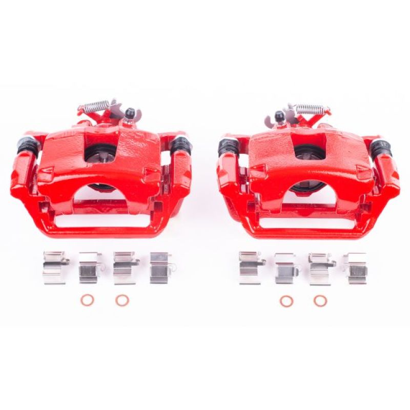 PowerStop PSB Red Calipers Brakes, Rotors & Pads Brake Calipers - Perf main image