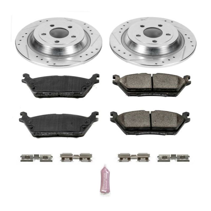 PowerStop PSB Z23 Evolution Kit Brakes, Rotors & Pads Brake Kits - Performance D&S main image