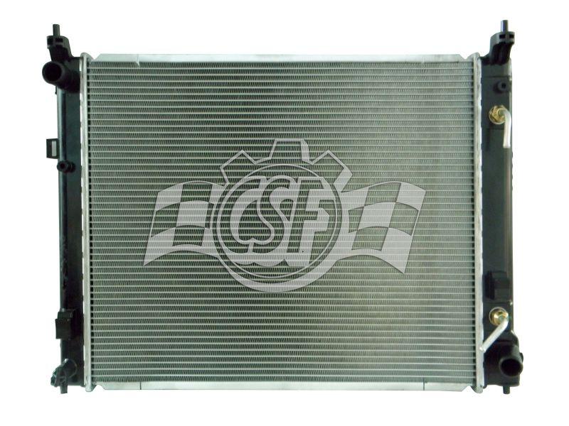 CSF 12-18 Nissan Versa 1.6L OEM Plastic Radiator 3622 Main Image