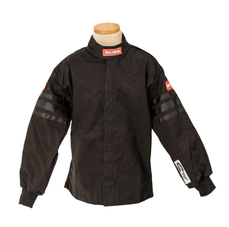 RaceQuip Black Trim SFI-1 JR. Jacket - KXL 1969996