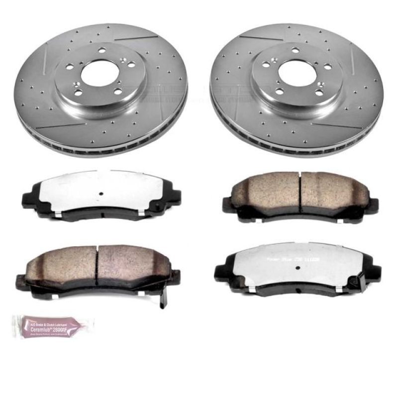 PowerStop PSB Z36 Truck & Tow Kit Brakes, Rotors & Pads Brake Kits - Performance D&S main image