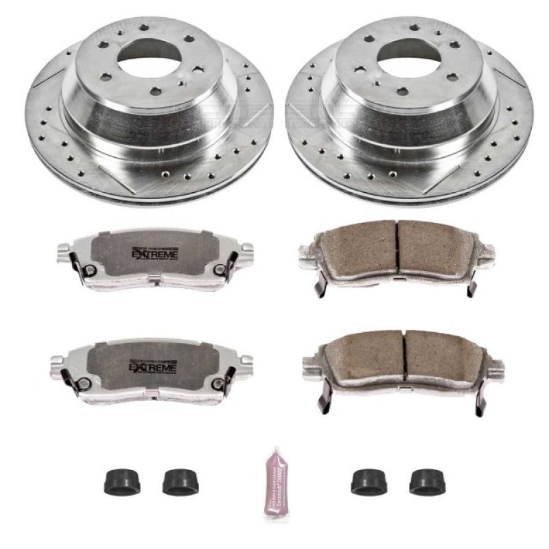 PowerStop PSB Z26 Street Warrior Kit Brakes, Rotors & Pads Brake Kits - Performance D&S main image