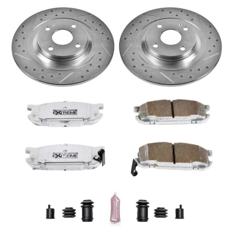 PowerStop PSB Z26 Street Warrior Kit Brakes, Rotors & Pads Brake Kits - Performance D&S main image