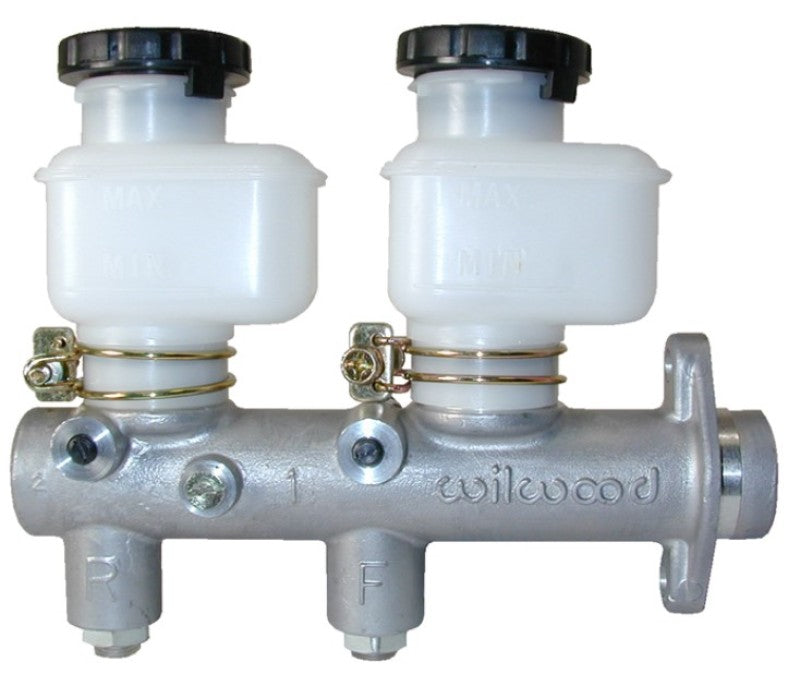 Wilwood Tandem Master Cylinder - 1" Bore w/ Fixed Reservoirs