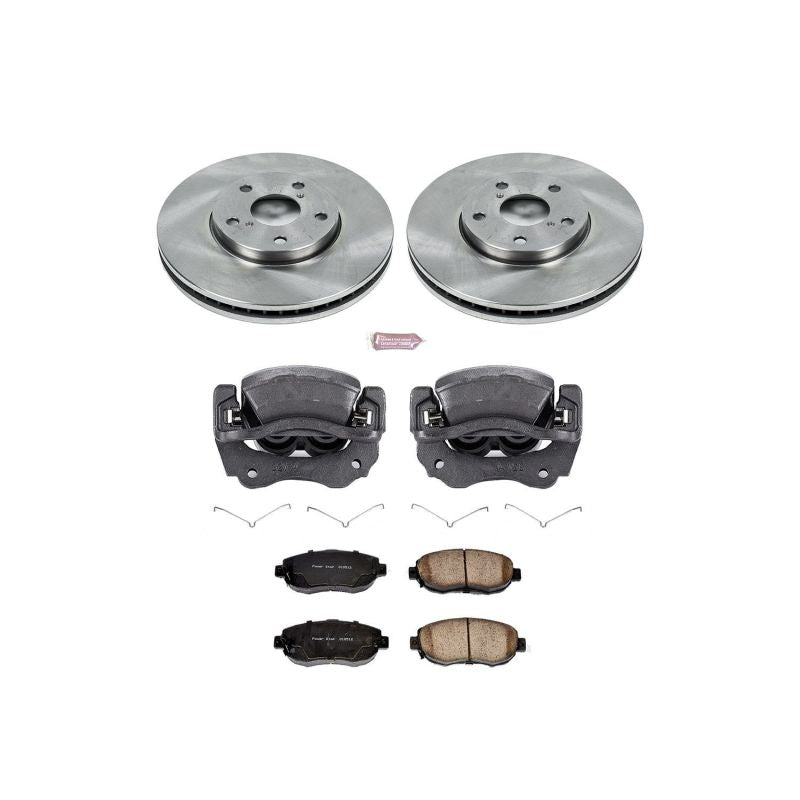 PowerStop PSB Autospecialty Kit w/Cals Brakes, Rotors & Pads Brake Kits - OE main image