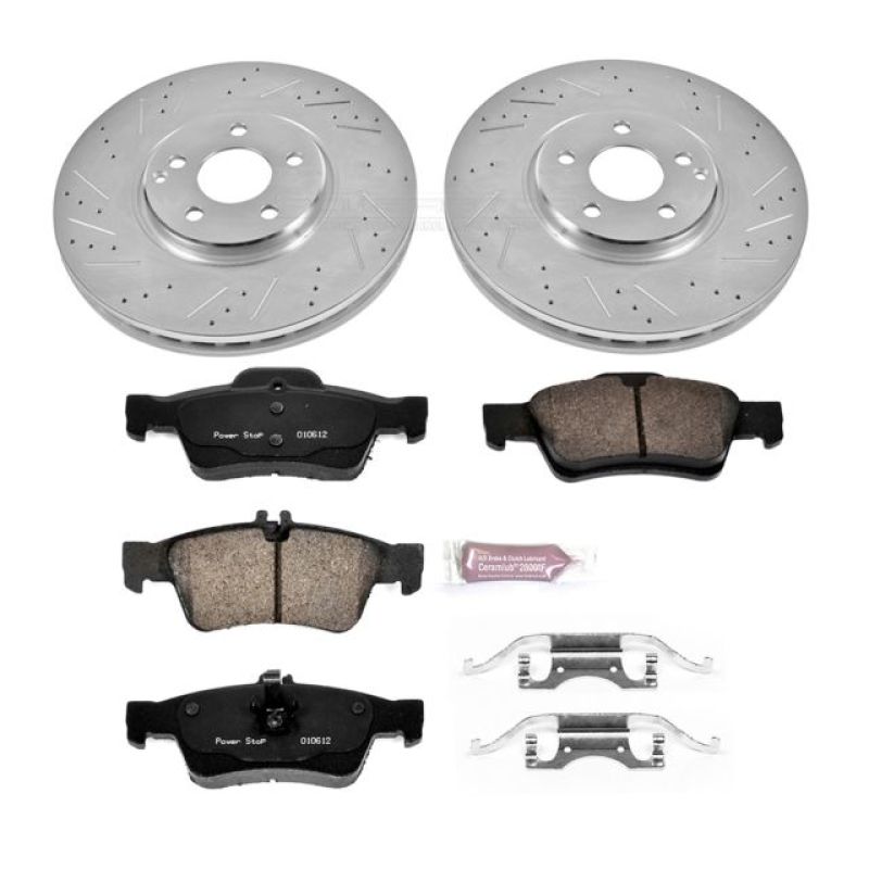 PowerStop PSB Z23 Evolution Kit Brakes, Rotors & Pads Brake Kits - Performance D&S main image