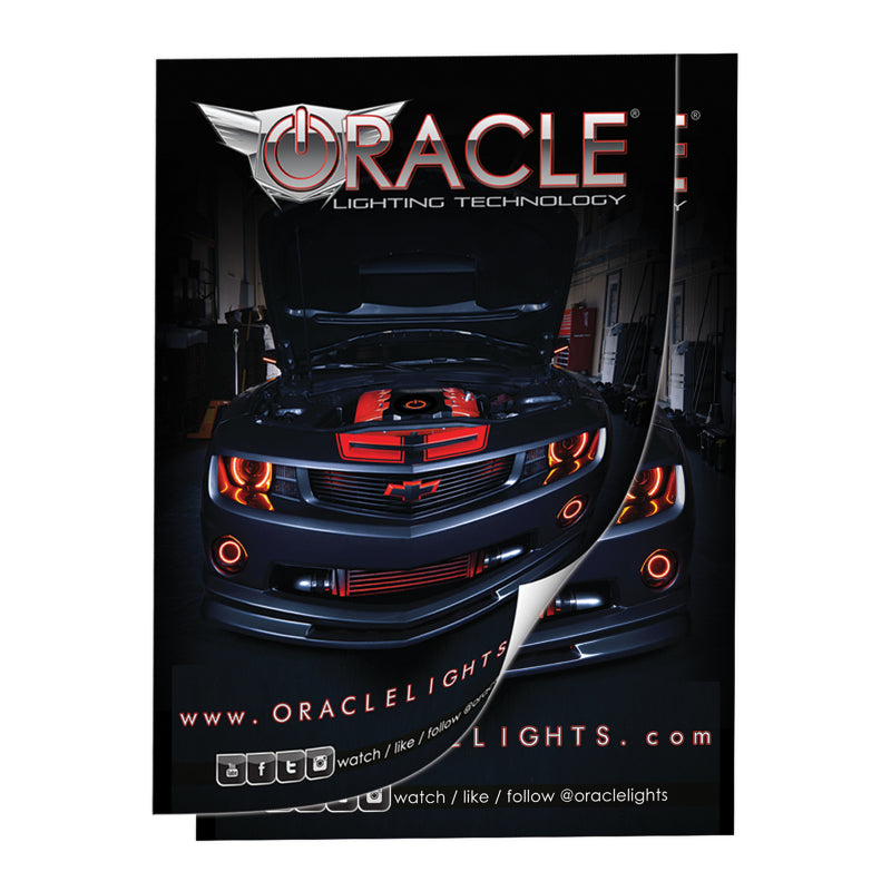 ORACLE Lighting Oracle Camaro Poster in x 27in 8053-504