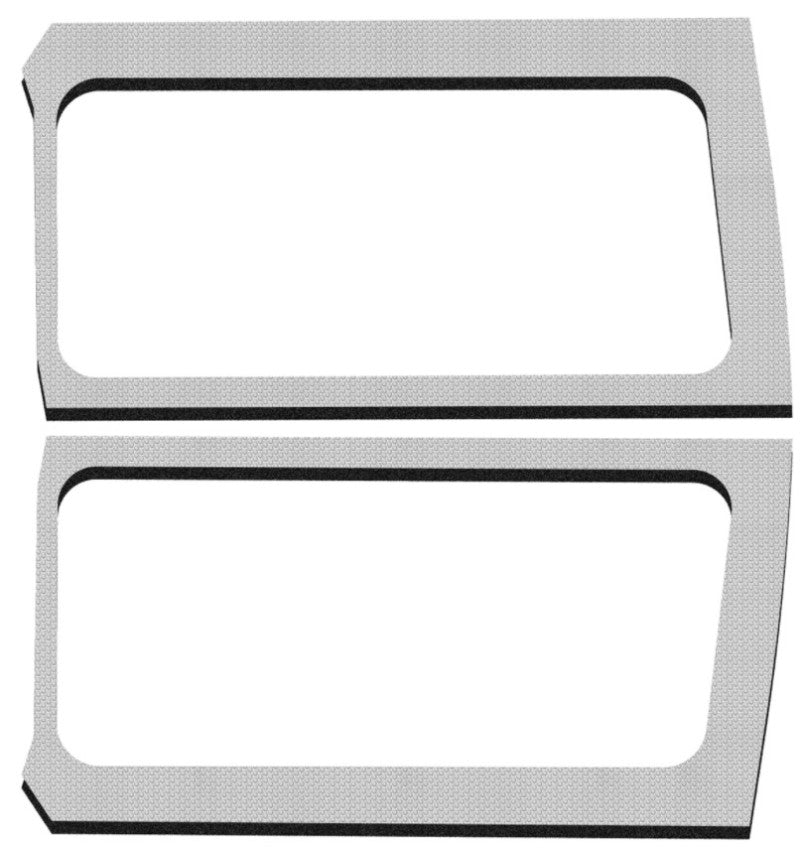 DEI 2019+ Jeep Wrangler JL 2DR Side Window Kit - White 050270