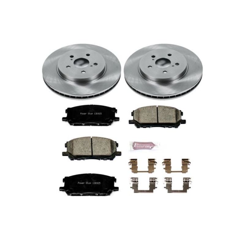 PowerStop PSB Autospecialty Kit Brakes, Rotors & Pads Brake Kits - OE main image