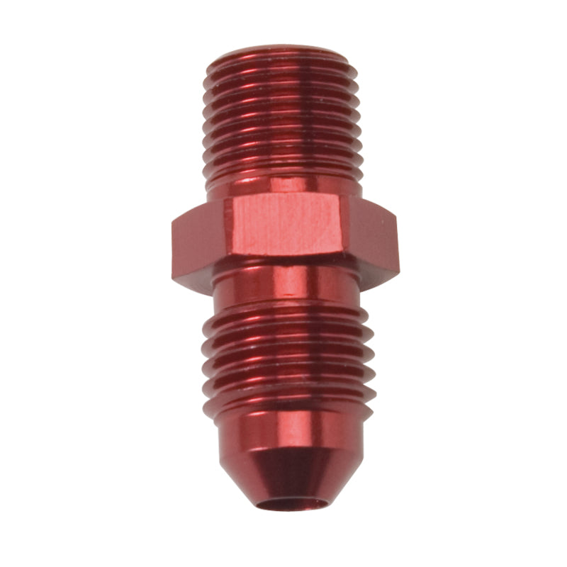 Russell -4 AN to Flare x 1/8 Inch NPT (Red Finish)