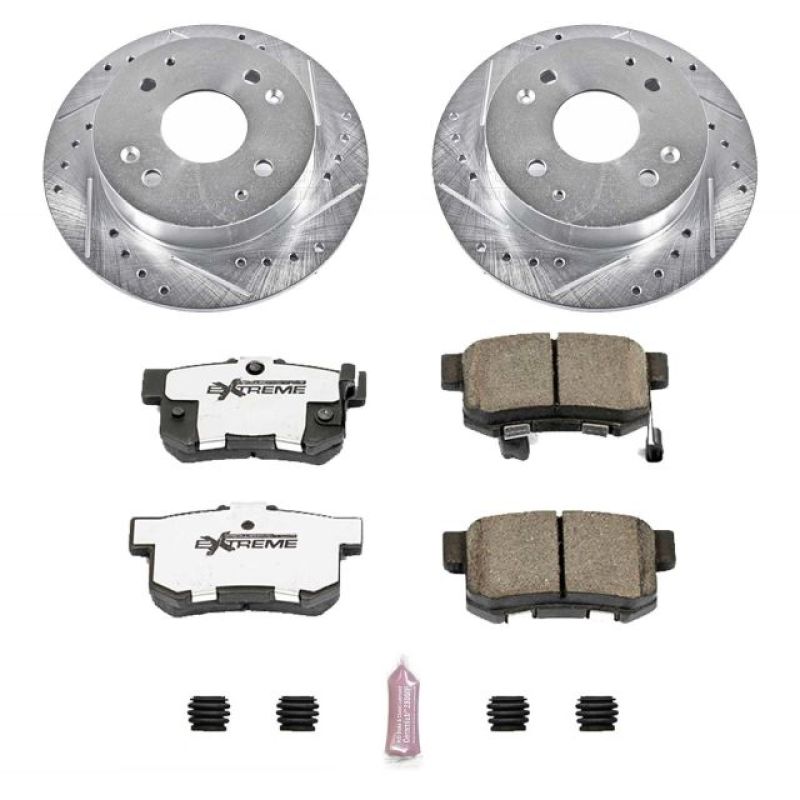 PowerStop PSB Z26 Street Warrior Kit Brakes, Rotors & Pads Brake Kits - Performance D&S main image