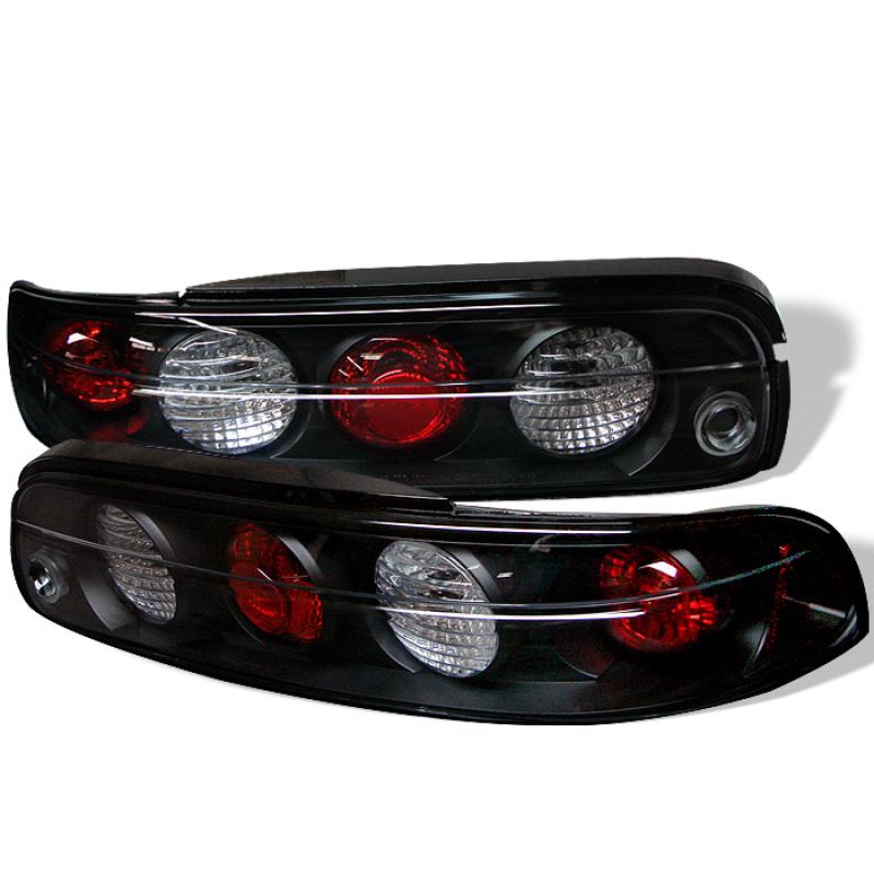 Spyder Lexus SC 300/SC 400 95-00 Euro Style Tail Lights Black ALT-YD-LSC300-BK 5006042 Main Image