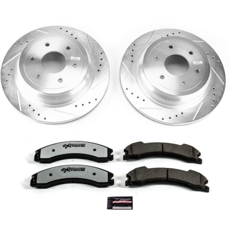 PowerStop PSB Z36 Truck & Tow Kit Brakes, Rotors & Pads Brake Kits - Performance D&S main image