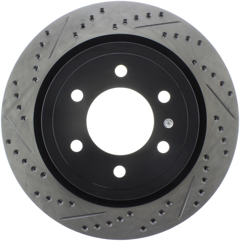 StopTech Slotted & Drilled Sport Brake Rotor - Right Rear 127.65153R