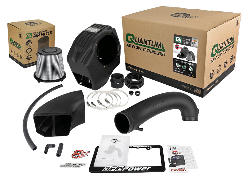 aFe Quantum Cold Air Intake System w/ Pro Dry S Media 09-18 RAM 1500 V8-5.7L Hemi 53-10009D