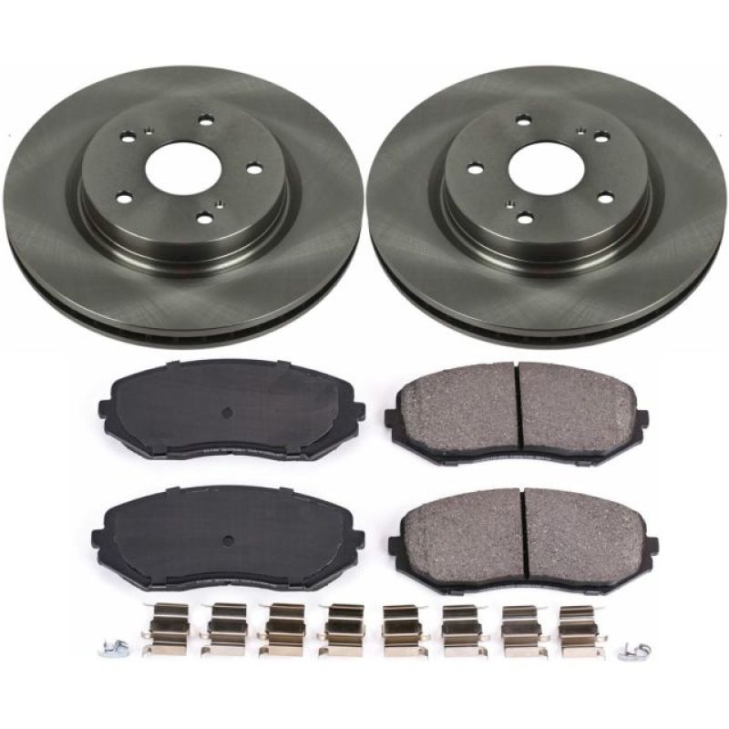 PowerStop PSB Autospecialty Kit Brakes, Rotors & Pads Brake Kits - OE main image