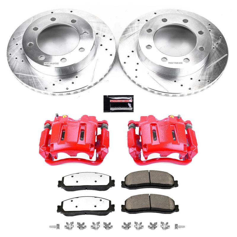 PowerStop PSB Z36 Truck & Tow Kit w/Cals Brakes, Rotors & Pads Brake Kits - Performance D&S main image