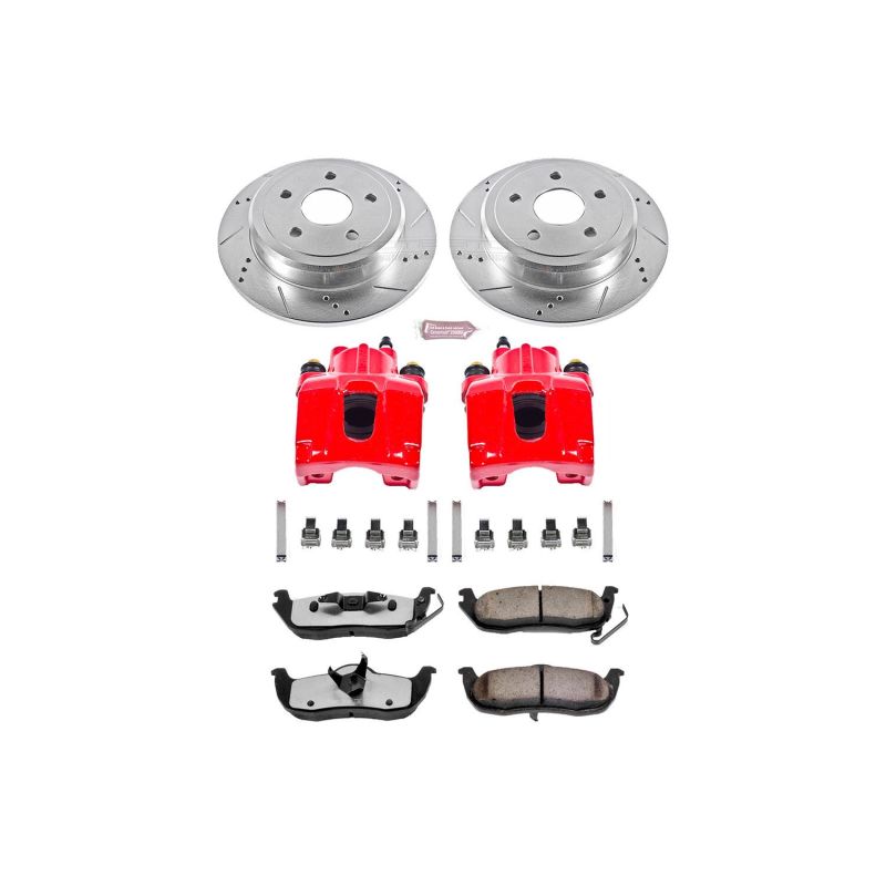 PowerStop PSB Z36 Truck & Tow Kit w/Cals Brakes, Rotors & Pads Brake Kits - Performance D&S main image