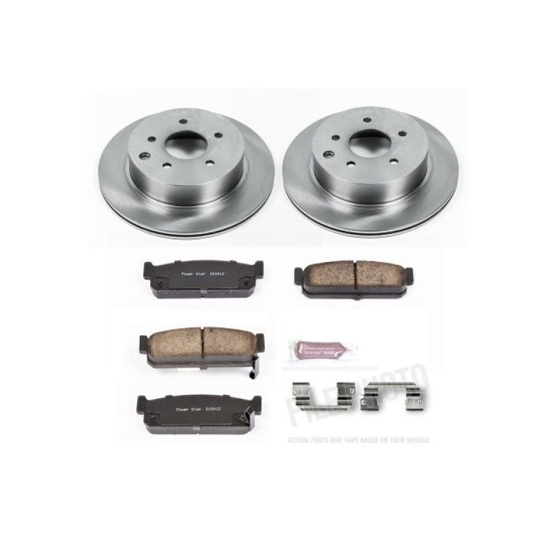 PowerStop PSB Autospecialty Kit Brakes, Rotors & Pads Brake Kits - OE main image