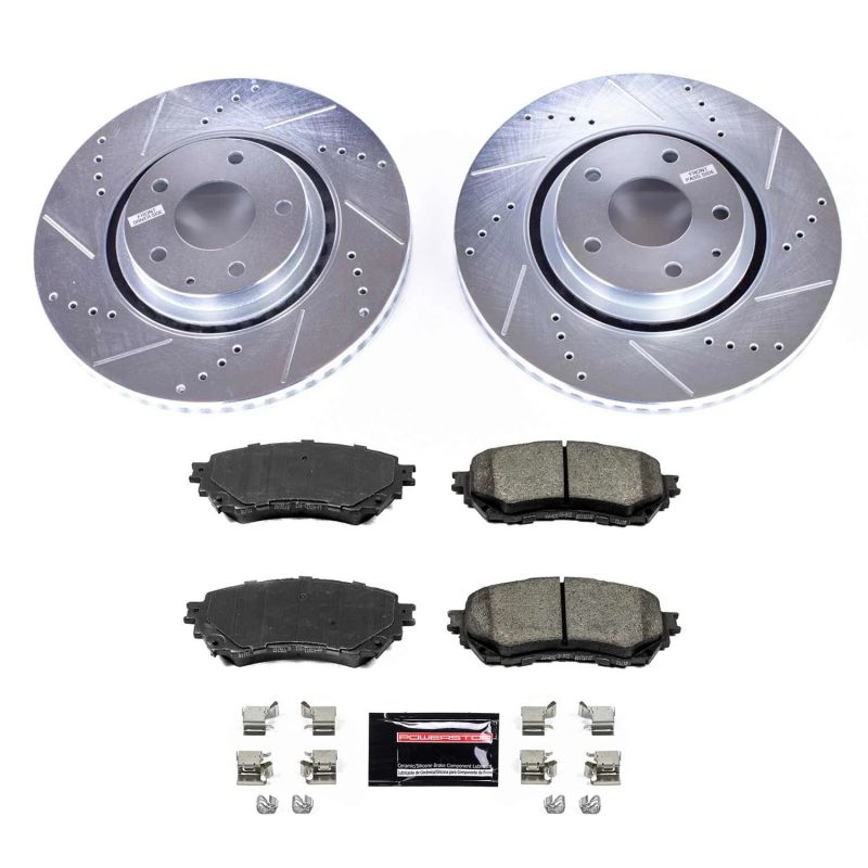 PowerStop PSB Z23 Evolution Kit Brakes, Rotors & Pads Brake Kits - Performance D&S main image