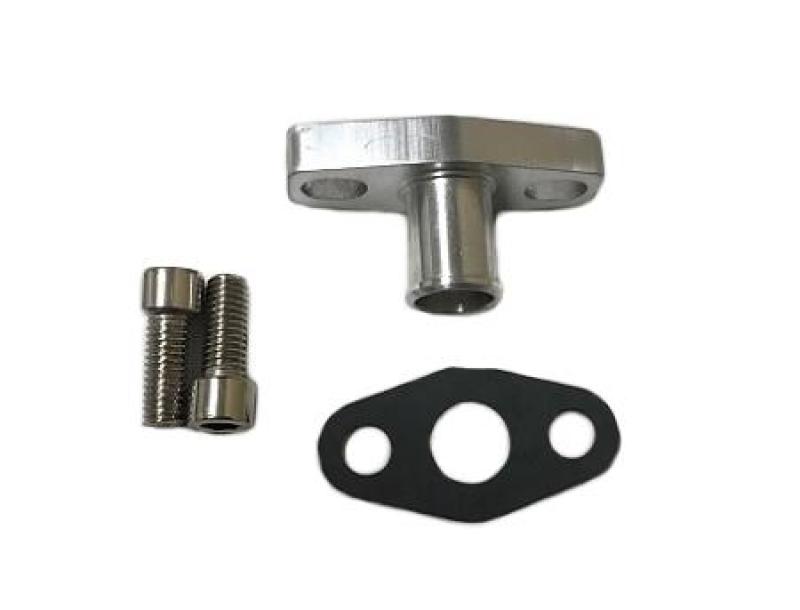 ATP Oil Drain (Return) Flange Kit w/ 5/8in BARB for Borg Warner EFR 6258/6758/7163/7670/8374/9180 ATP-BWF-008