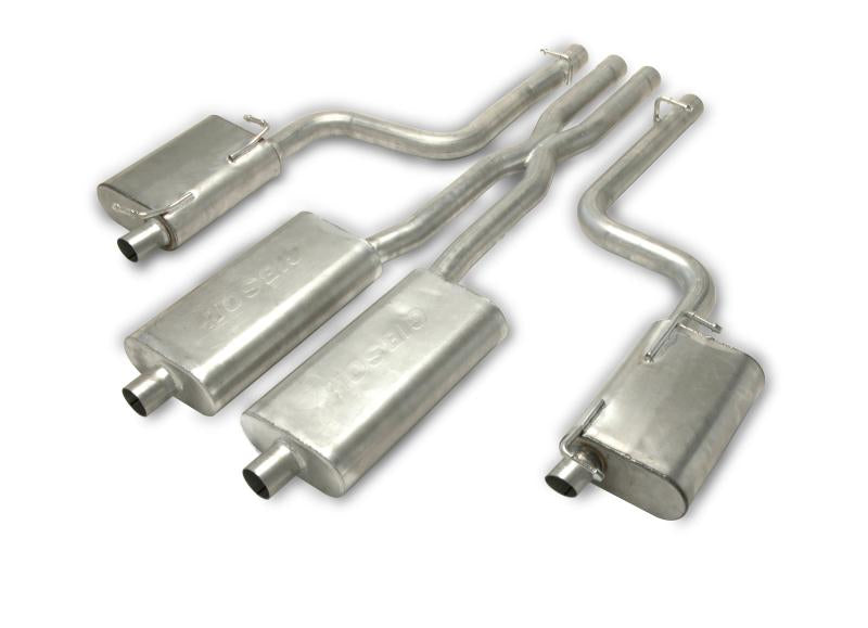 Gibson 11-14 Dodge Charger R/T 5.7L 2.5in Cat-Back Dual Exhaust - Stainless 617008 Main Image