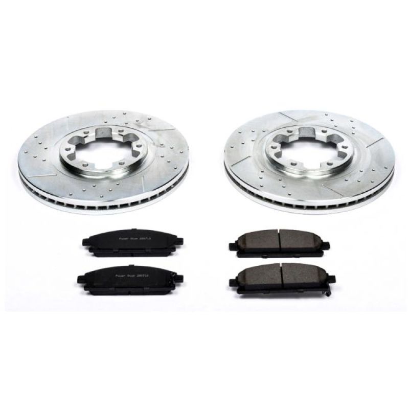 PowerStop PSB Z23 Evolution Kit Brakes, Rotors & Pads Brake Kits - Performance D&S main image