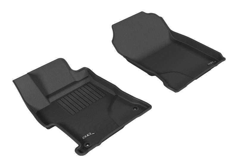 3D MAXpider 2014-2015 Honda Civic Sedan Kagu 1st Row Floormat - Gray L1HD06311501 Main Image
