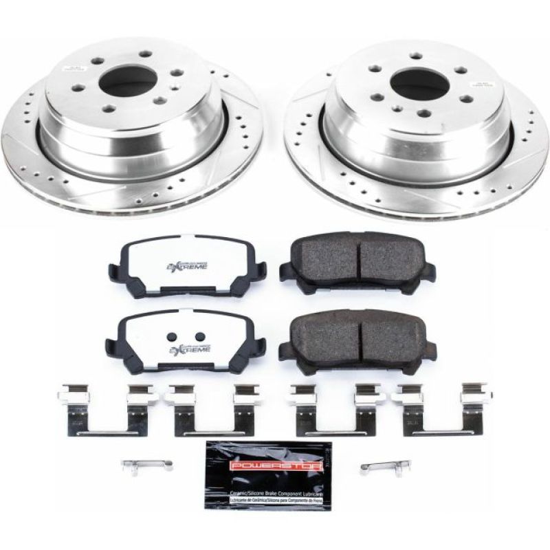 PowerStop PSB Z36 Truck & Tow Kit Brakes, Rotors & Pads Brake Kits - Performance D&S main image