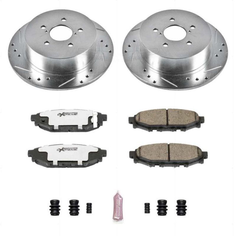 PowerStop PSB Z26 Street Warrior Kit Brakes, Rotors & Pads Brake Kits - Performance D&S main image