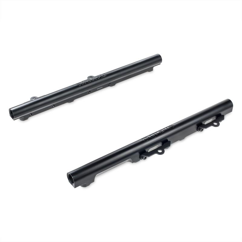 Grams Performance 11-18 Ford Mustang 5.0L Coyote Fuel Rail - Black G50-04-1025 Main Image