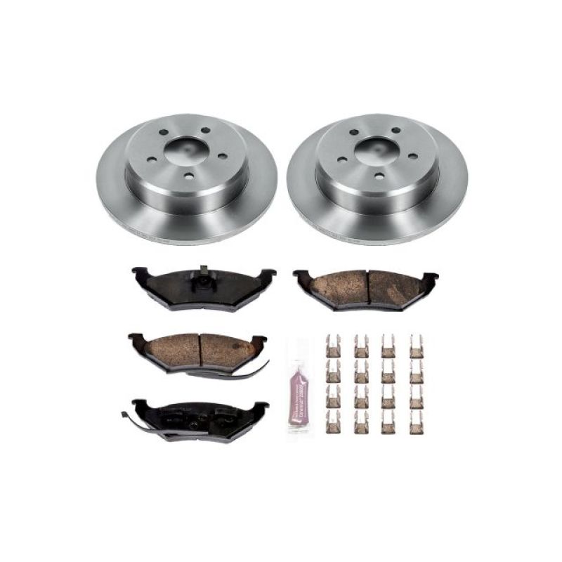 PowerStop PSB Autospecialty Kit Brakes, Rotors & Pads Brake Kits - OE main image