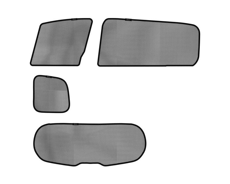 3D MAXpider 2012-2015 Mazda Mazda5 Black Sun Shades - Complete Set S1MZ0390 Main Image