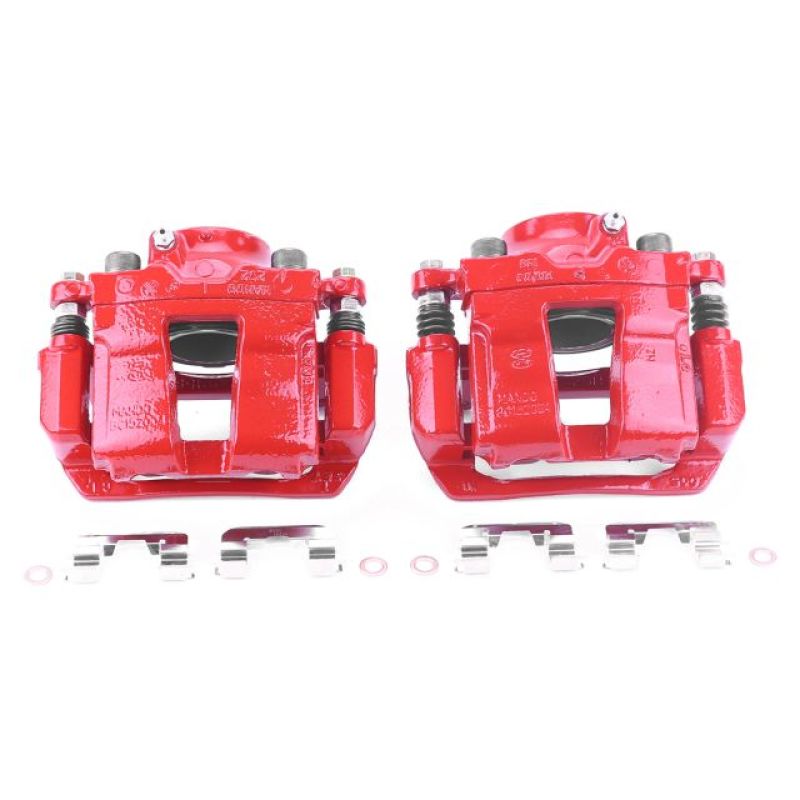 PowerStop PSB Red Calipers Brakes, Rotors & Pads Brake Calipers - Perf main image